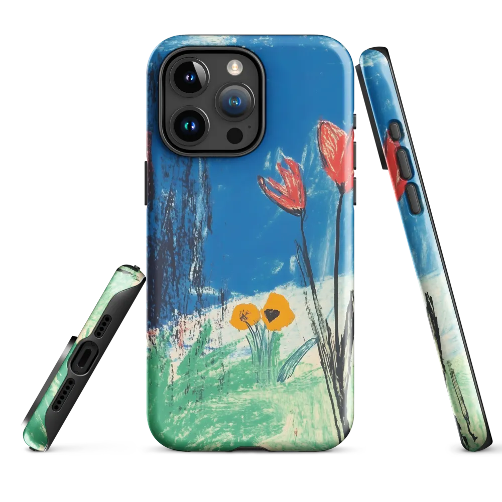 Joyful Blossoms in Blue