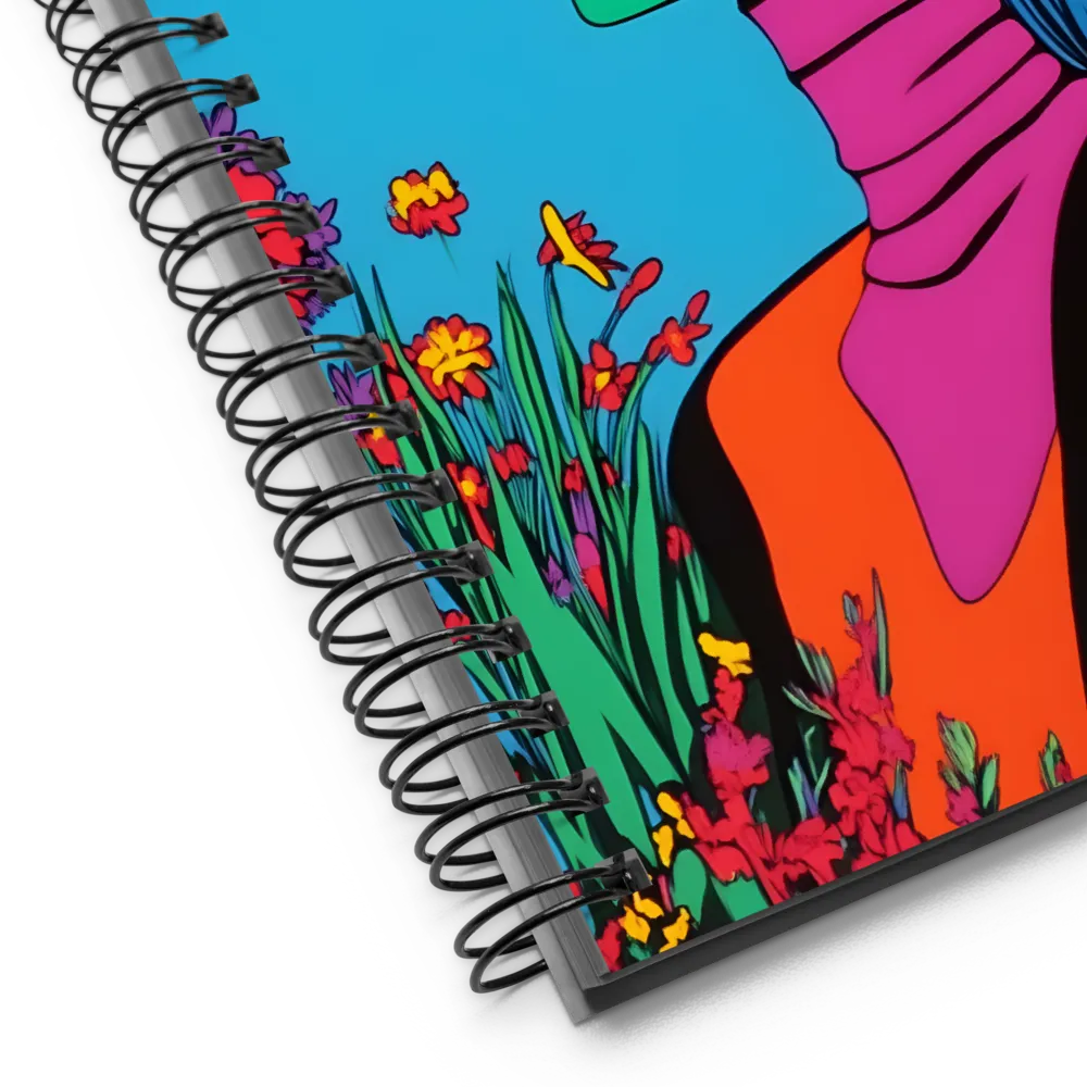 Botanical Elegance | Spiral Notebook