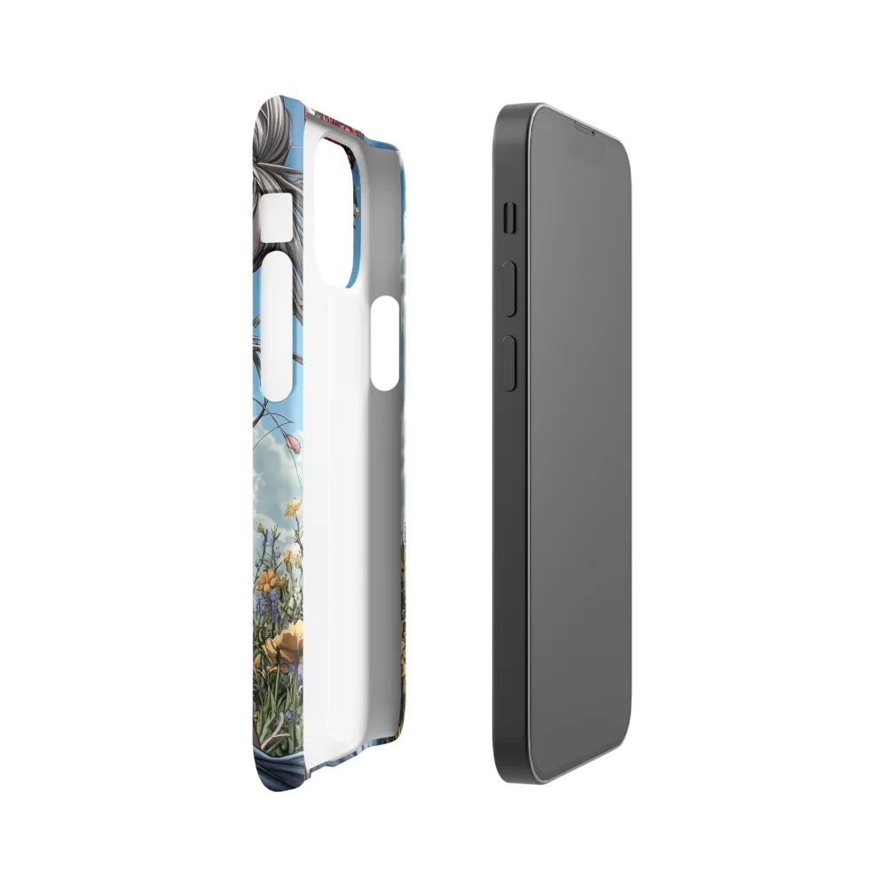 Embracing Nature's Beauty | Phone Case |  13 Mini | Snap Case | Matte
