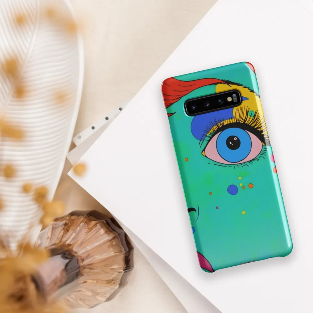 Vibrant Gaze | Phone Case |  S10 Plus | Snap Case | Glossy