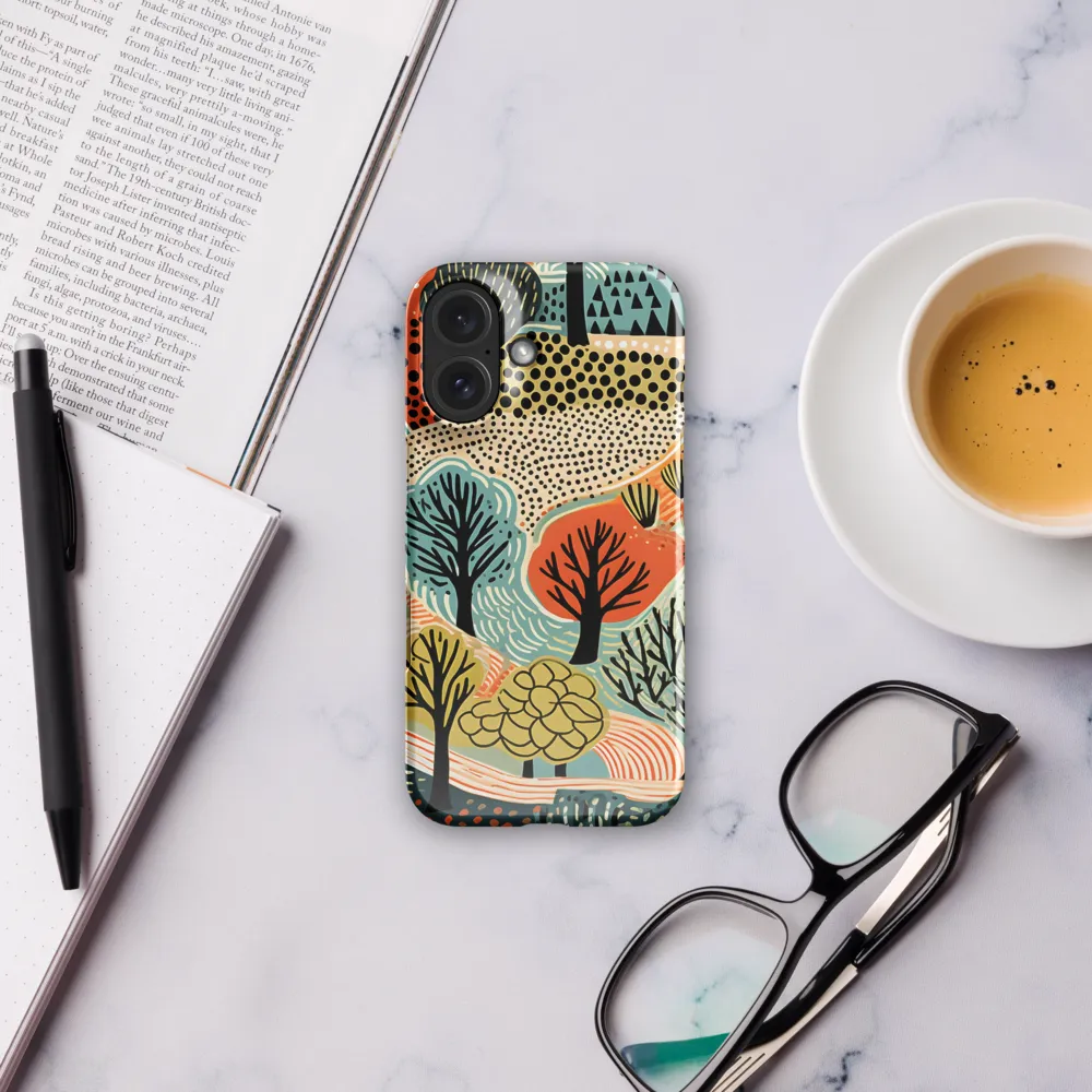 Whimsical Forest Patterns | Phone Case |  16 | Snap Case | Glossy