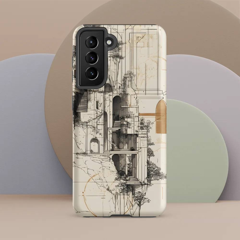 Ethereal Architectures | Phone Case |  S21 FE | Tough Case | Matte