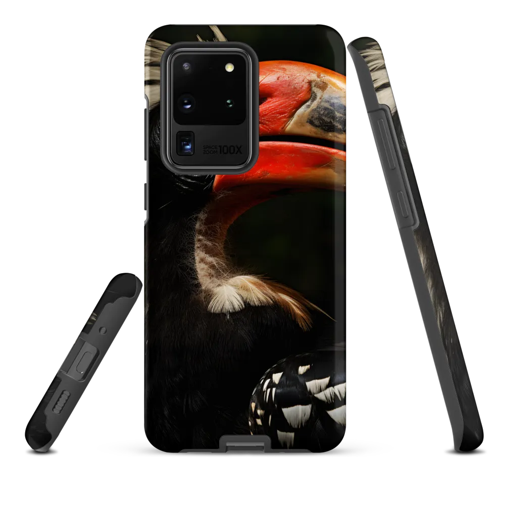 Majesty of the Hornbill | Phone Case |  S20 Ultra | Tough Case | Matte