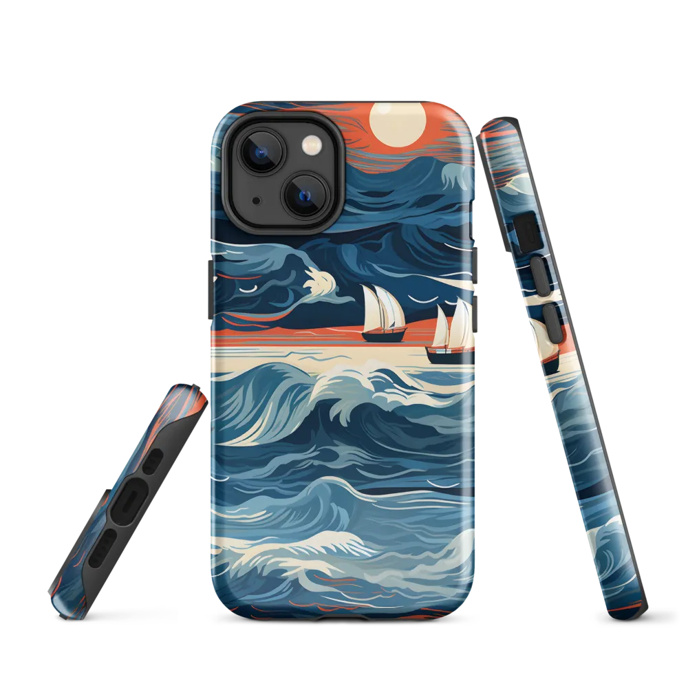 Ocean Whispers: A Voyage at Dusk
