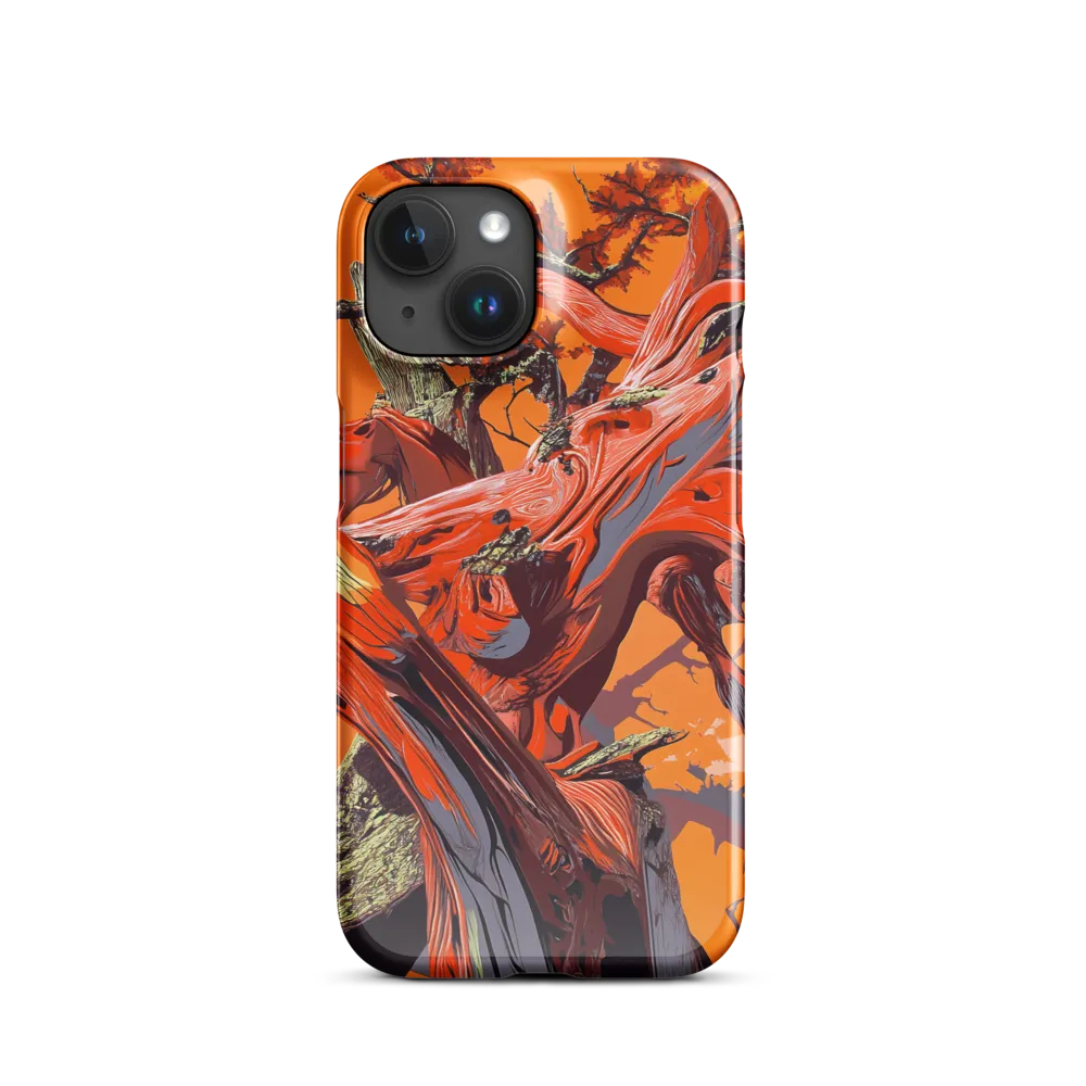 Life in Motion: An Abstract Tree | Phone Case |  15 | Snap Case | Glossy