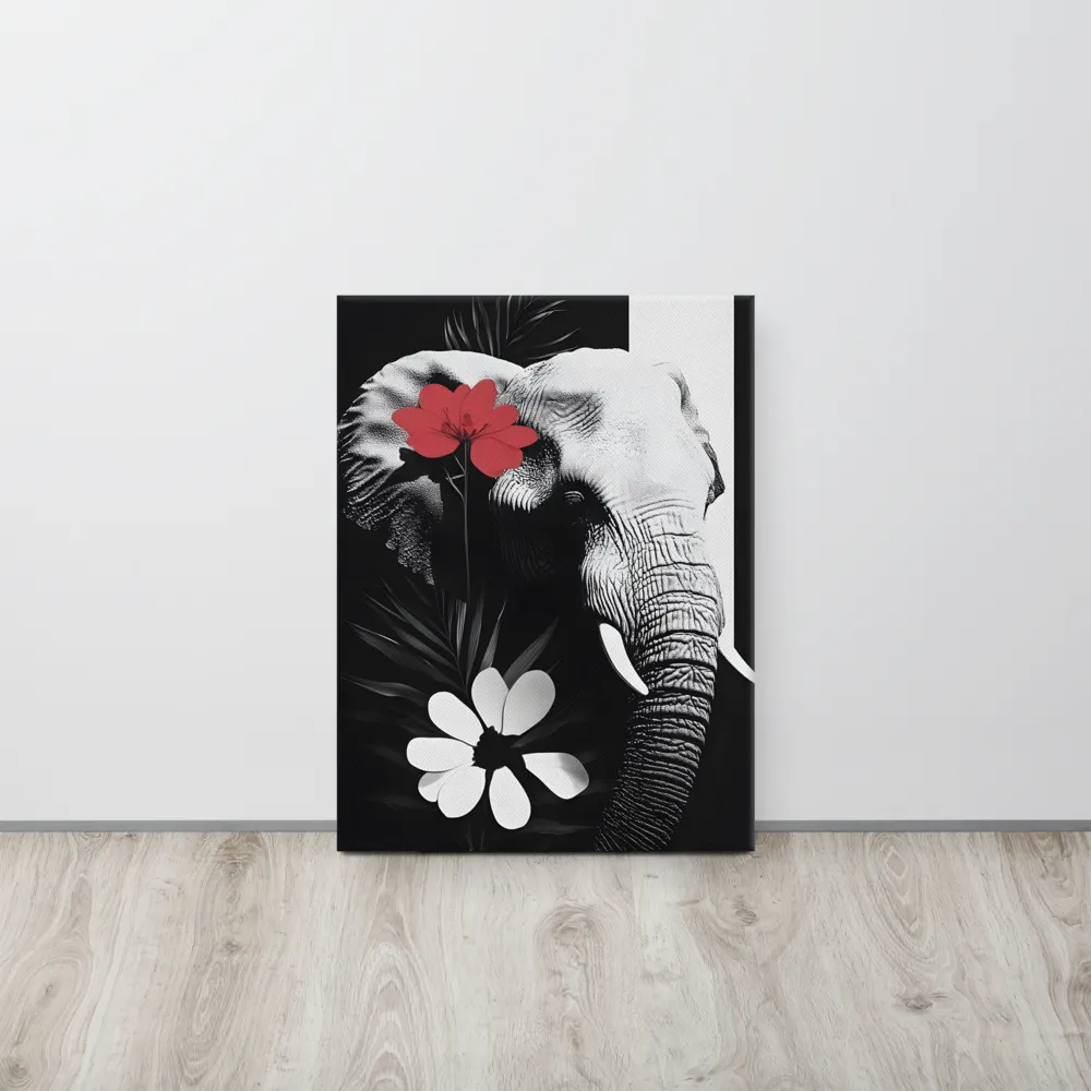 Elephant Harmony | Canvas | 18″×24″
