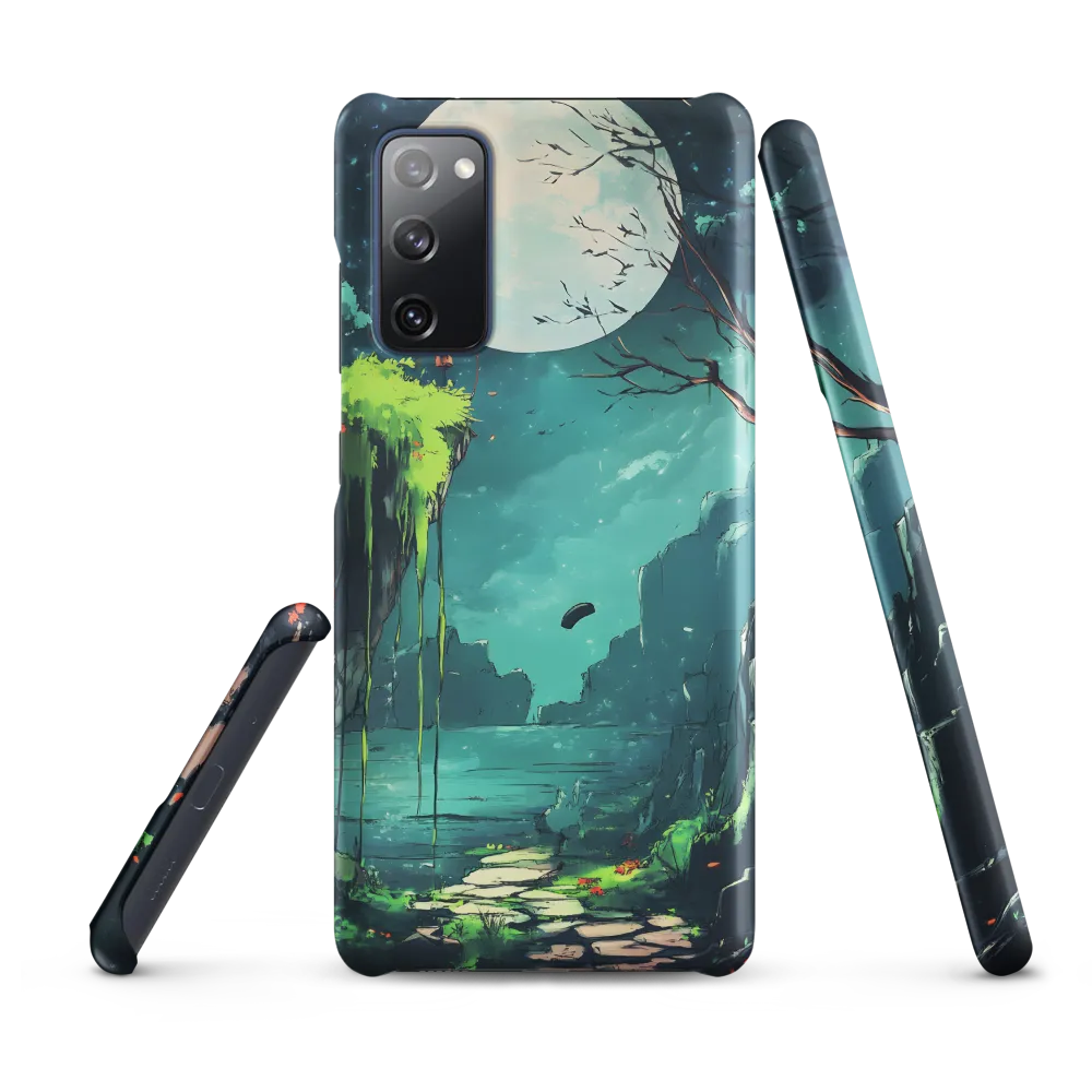 Moonlit Serenity: A Fantastical Landscape
