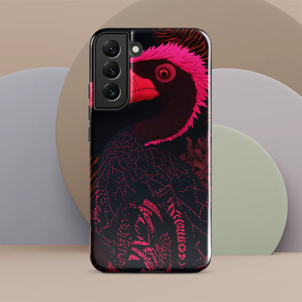 Tropical Echoes: A Modern Avian Portrait