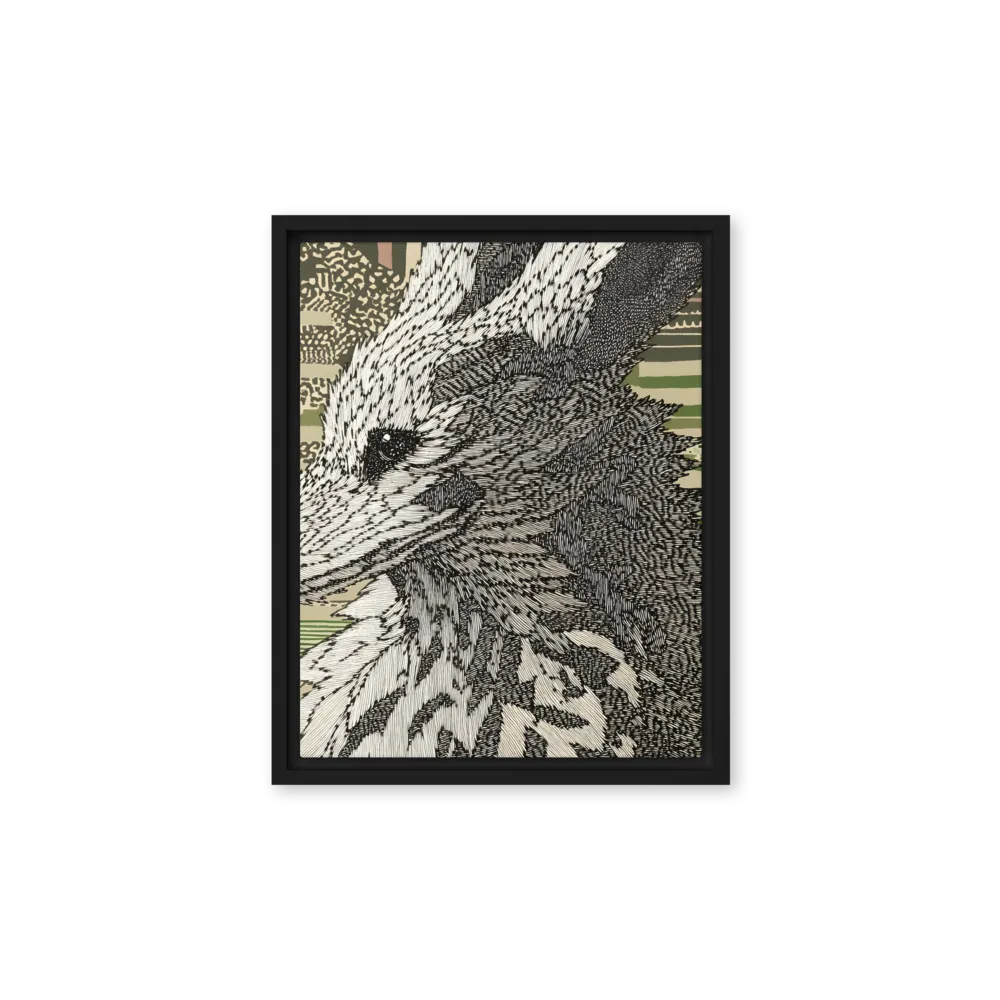 Reflections of the Forest | Canvas with Black Frame | 11″×14″
