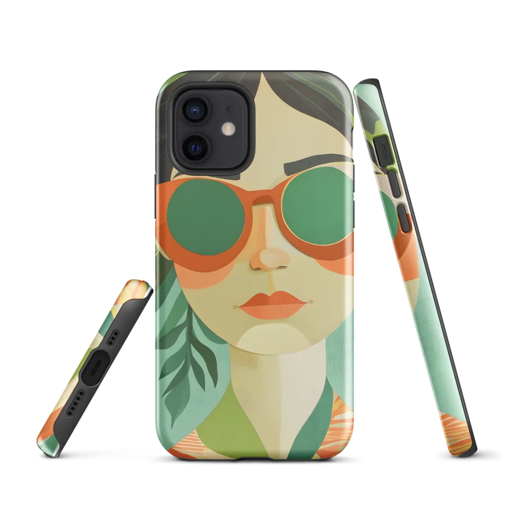 Bold Serenity: A Modern Portrait