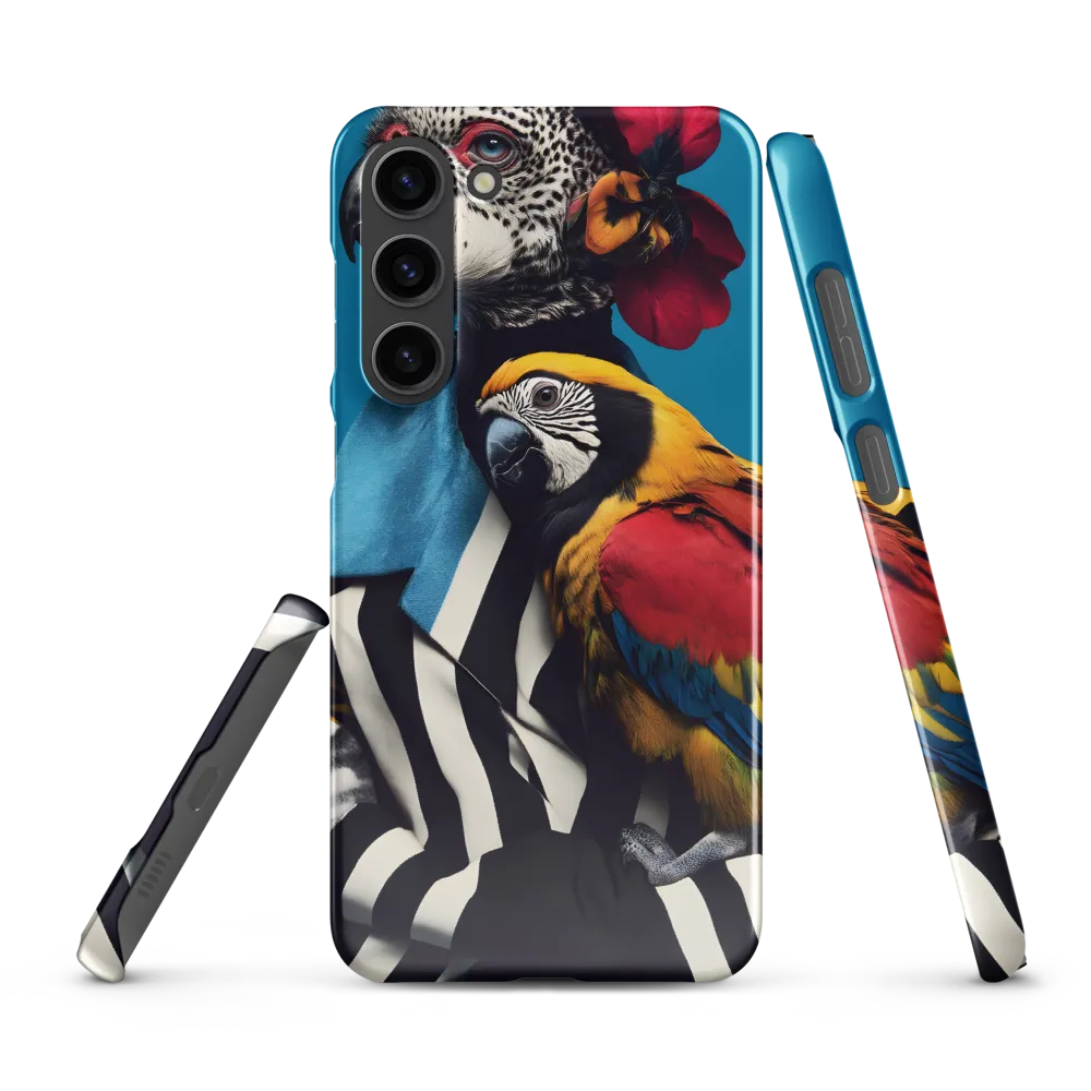 Vibrant Fusion of Flora and Fauna