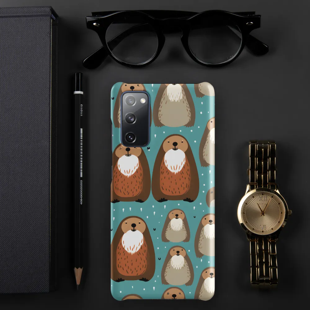 Whimsical Otter Pattern