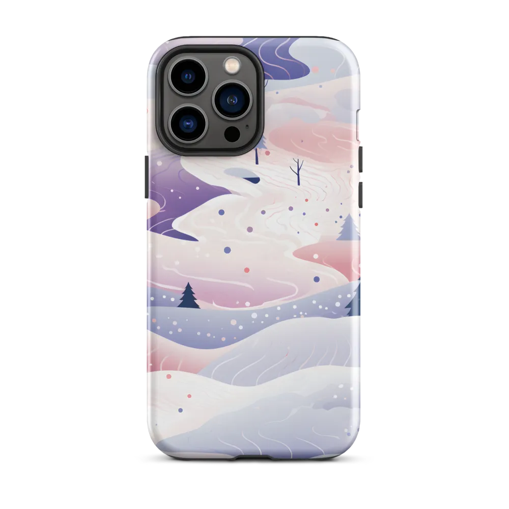 Dreamy Winter Landscape | Phone Case |  13 Pro Max | Tough Case | Glossy