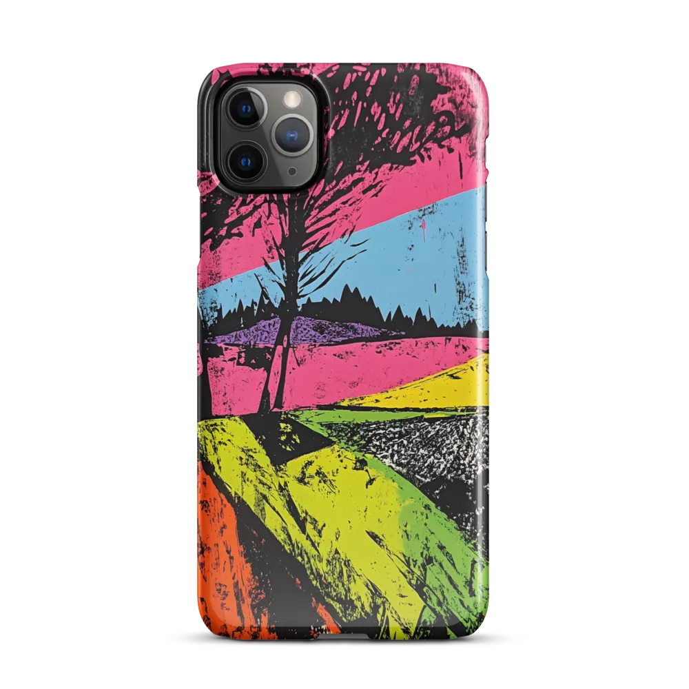 Vibrant Landscapes: An Abstract Interpretation | Phone Case |  11 Pro Max | Snap Case | Glossy