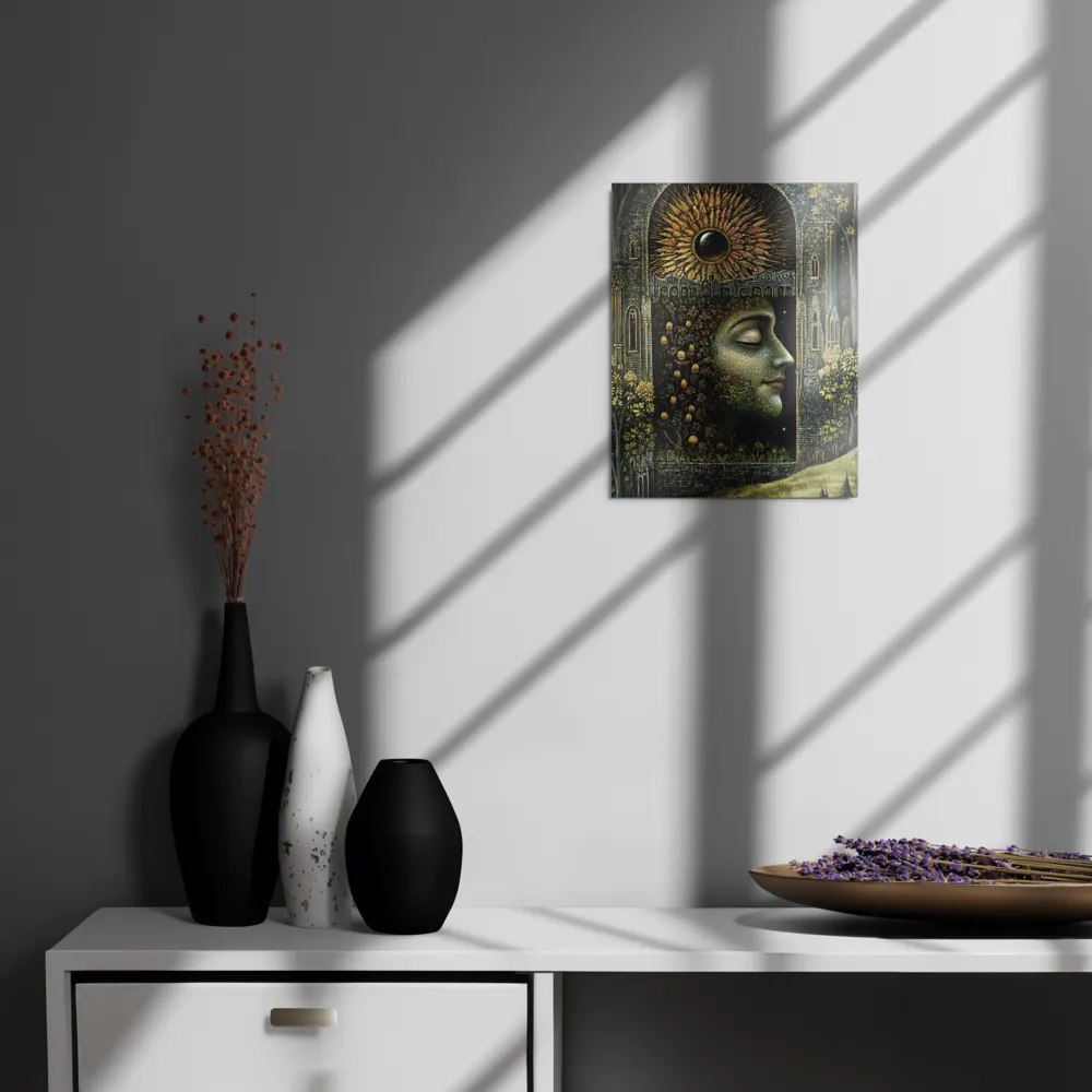 Nature’s Embrace: The Infinite Connection | Metal Print | 11″×14″