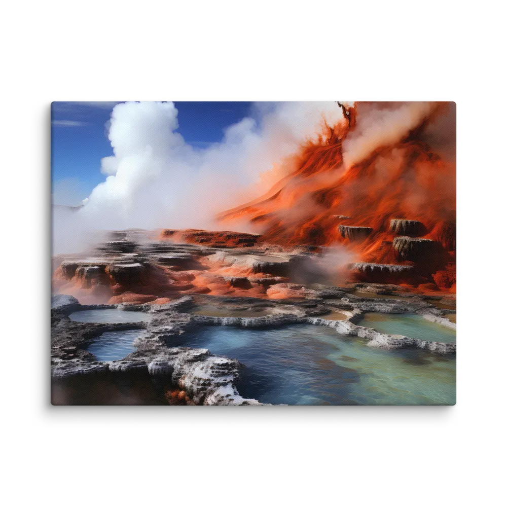 Nature's Fury: The Volcano's Expression