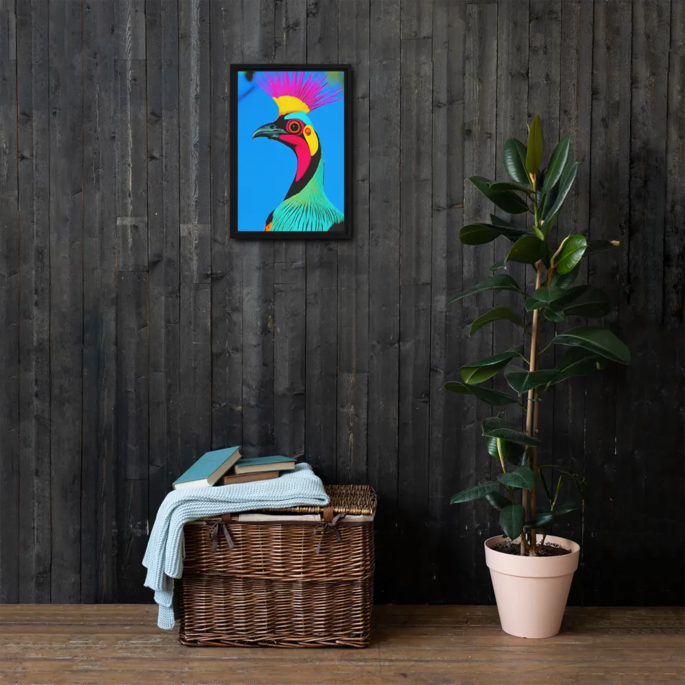 Whimsical Avian Portrait