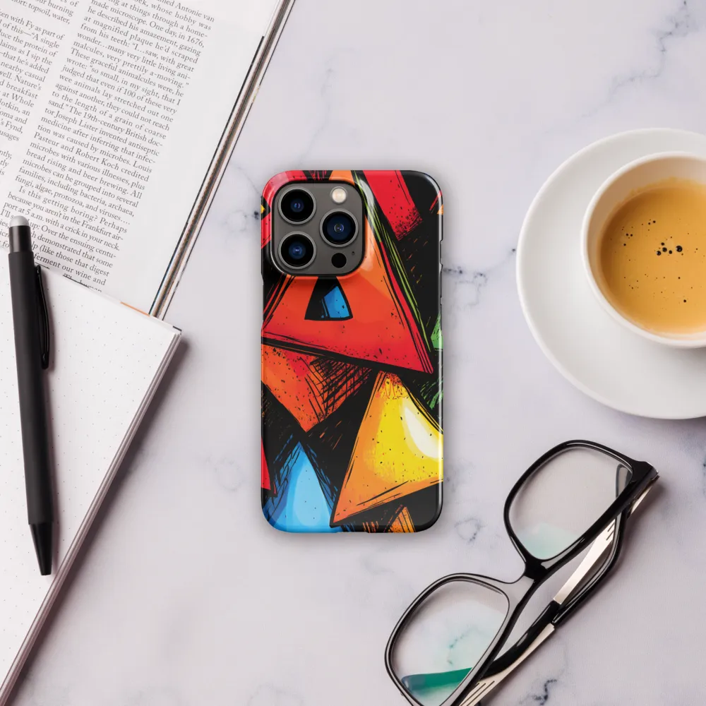 Vibrant Triangles in Abstract Harmony