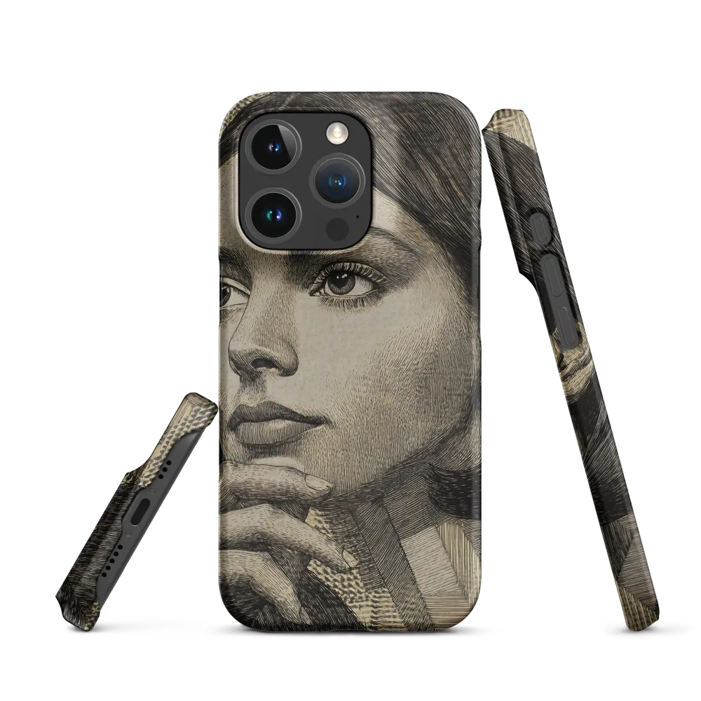Contemplative Reflection | Phone Case |  16 Pro | Snap Case | Matte
