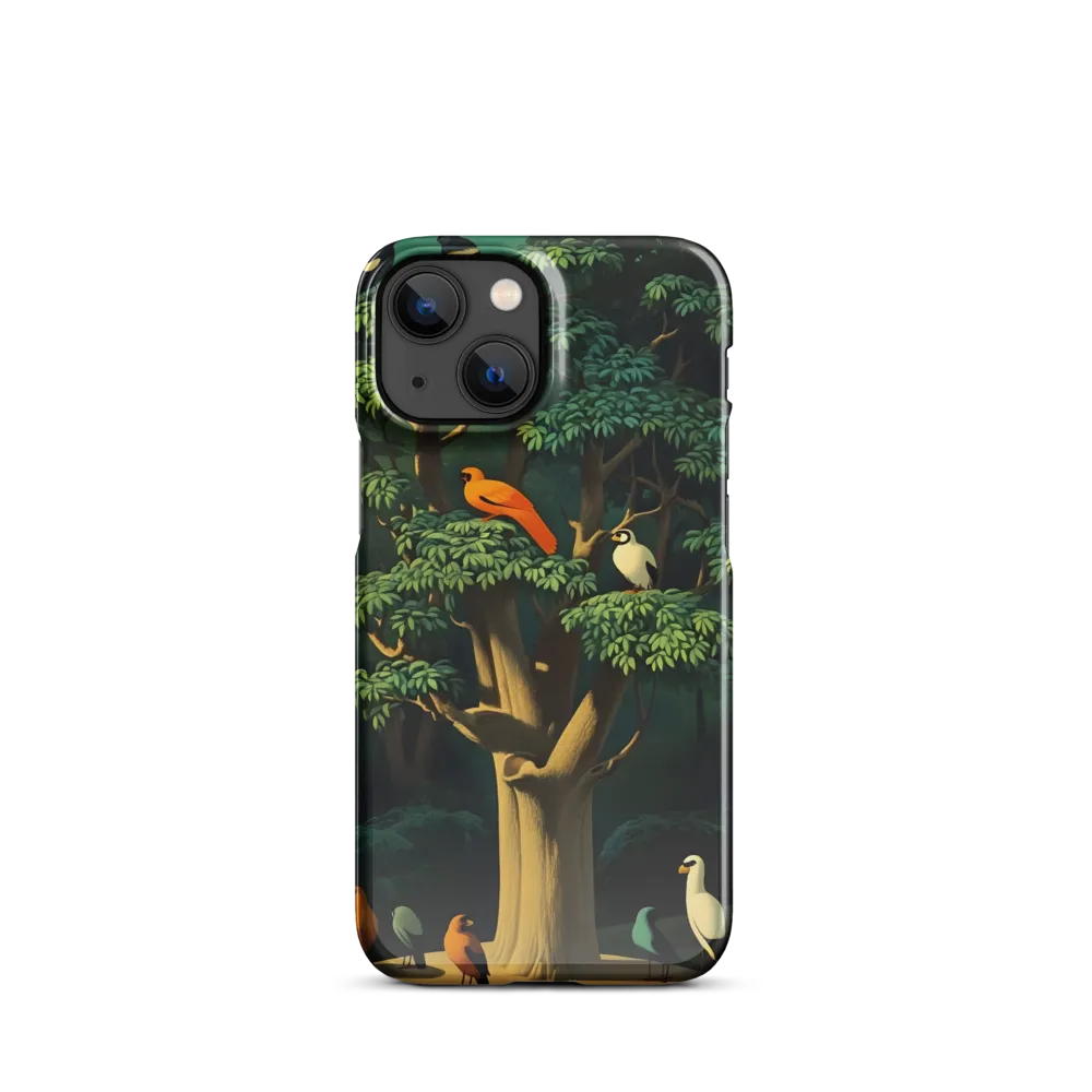Harmony in Color: A Surreal Bird Symphony