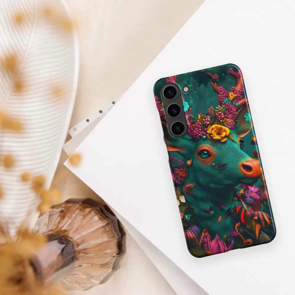 Whimsical Blossoms of the Enchanted Forest | Phone Case |  S23 Plus | Snap Case | Matte