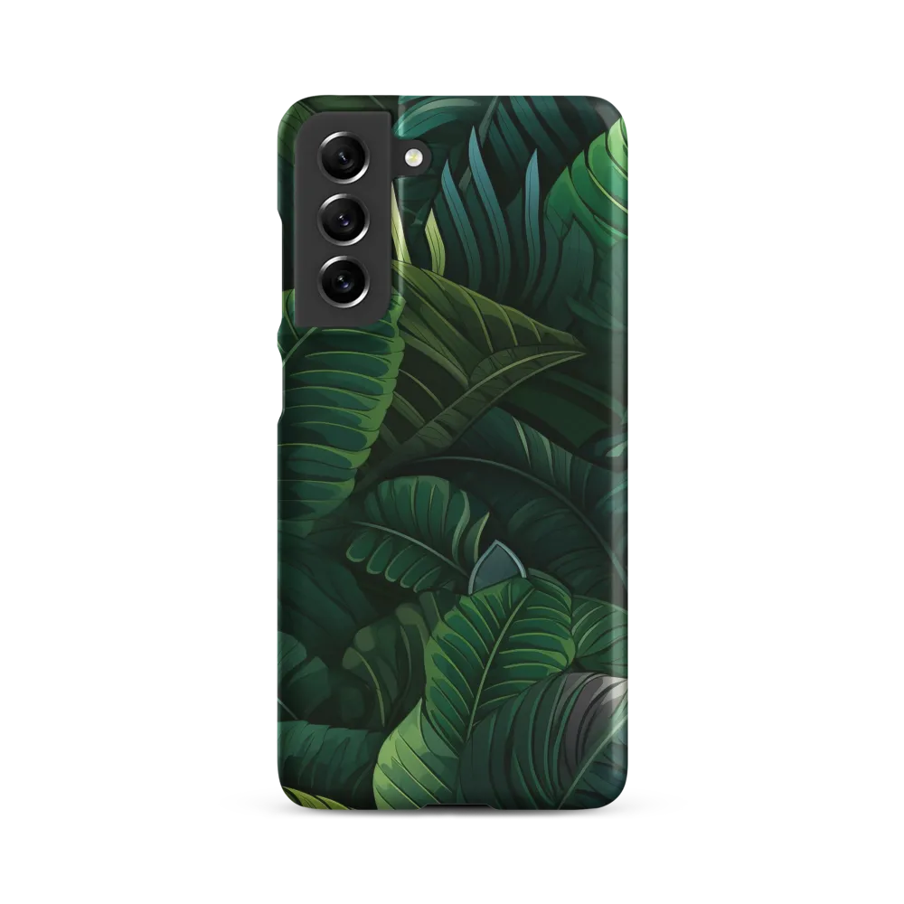 Lush Canopy: A Tropical Foliage Study