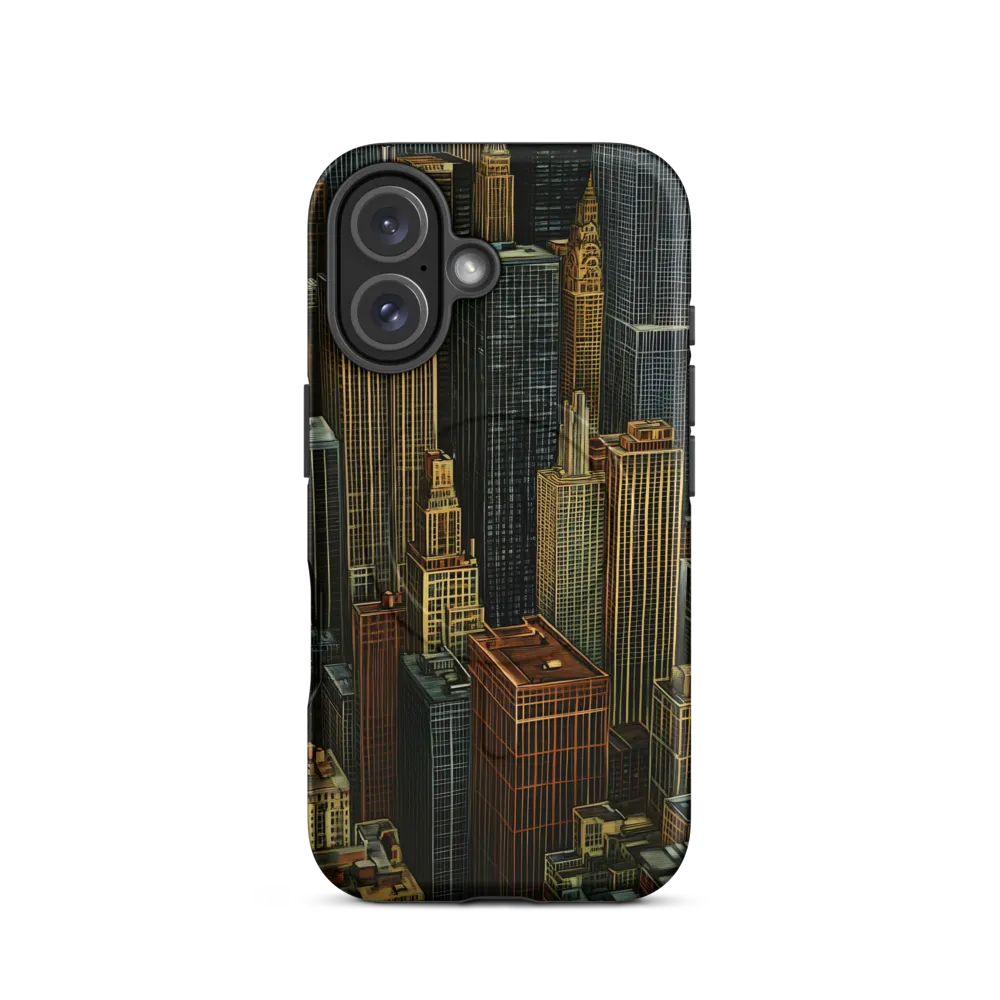 Urban Elegance: A Golden Cityscape