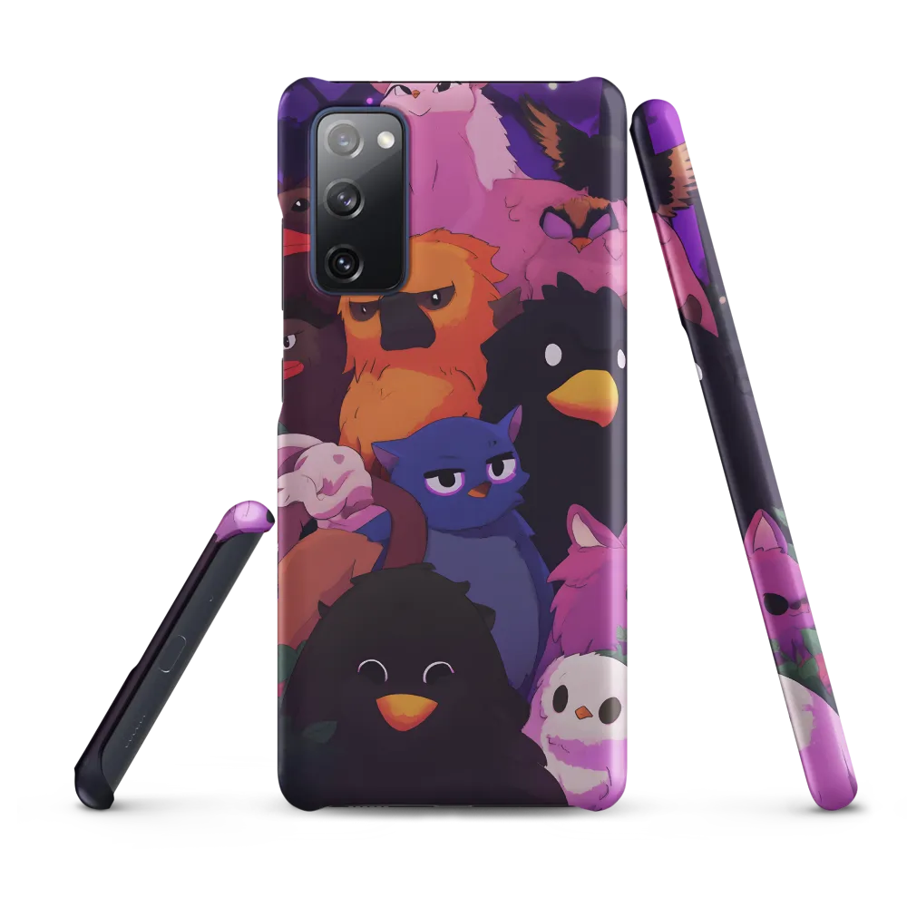 Whimsical Avian Gathering