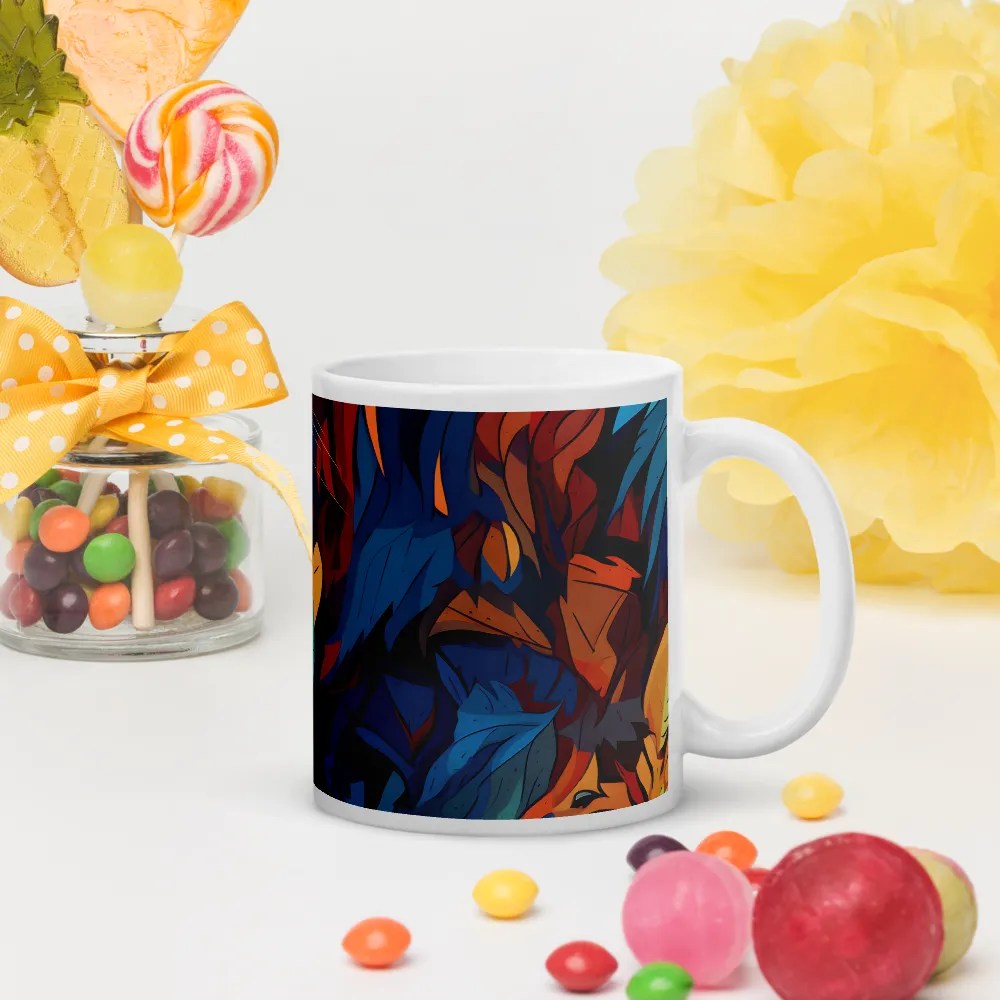 Harmony of Strength: The Lion and Nature | Mugs | Multiple Sizes & Colors