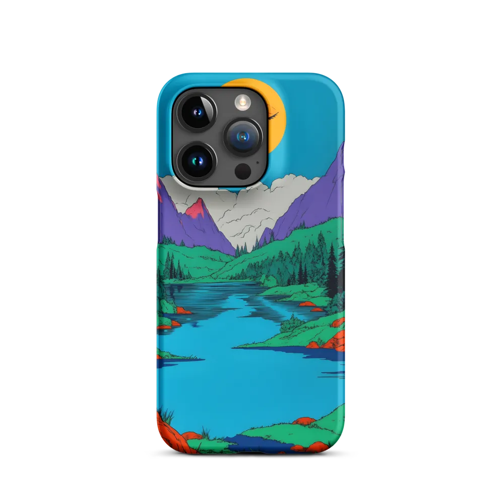 Whimsical Serenity in Vibrant Colors