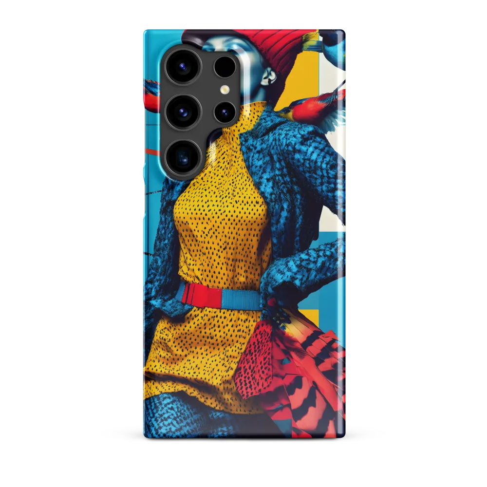 Vibrant Fusion of Nature and Fashion