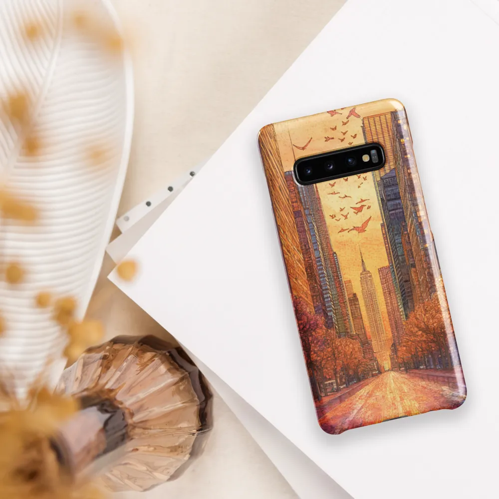 Urban Serenity at Dusk | Phone Case |  S10 Plus | Snap Case | Glossy