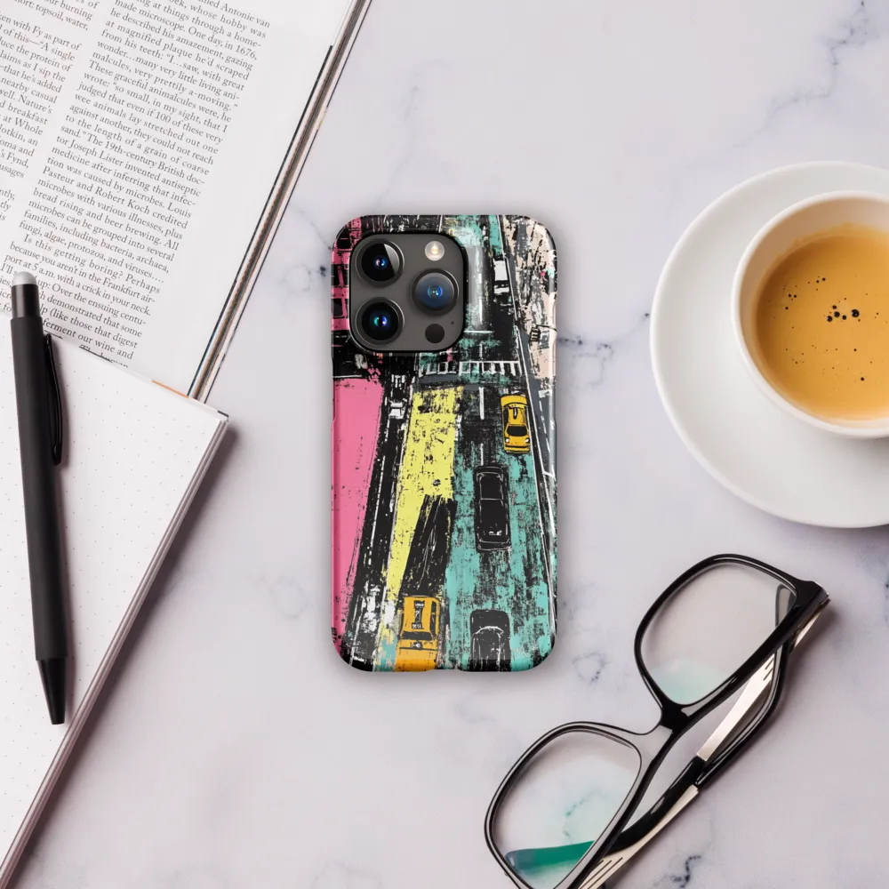 Urban Symphony in Color | Phone Case |  15 Pro | Snap Case | Glossy