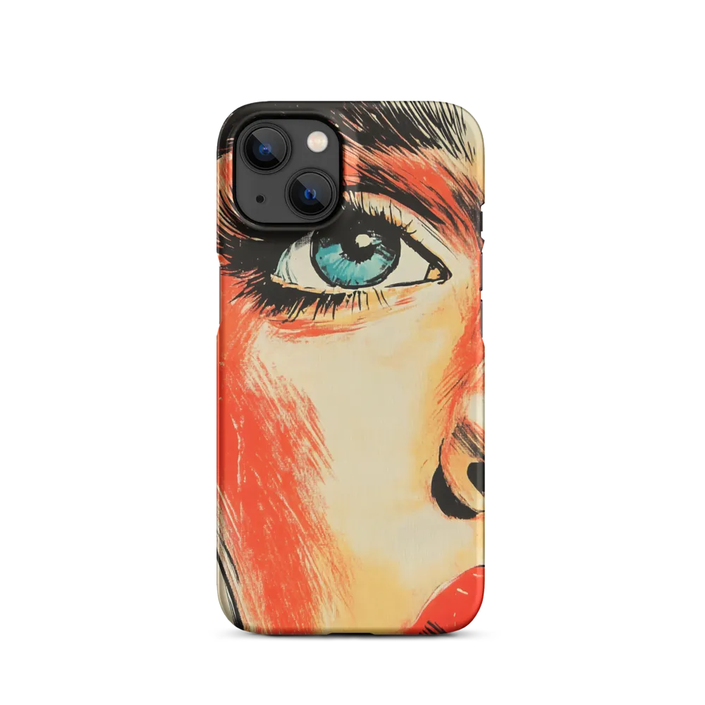 Intense Gaze: A Pop Art Portrait