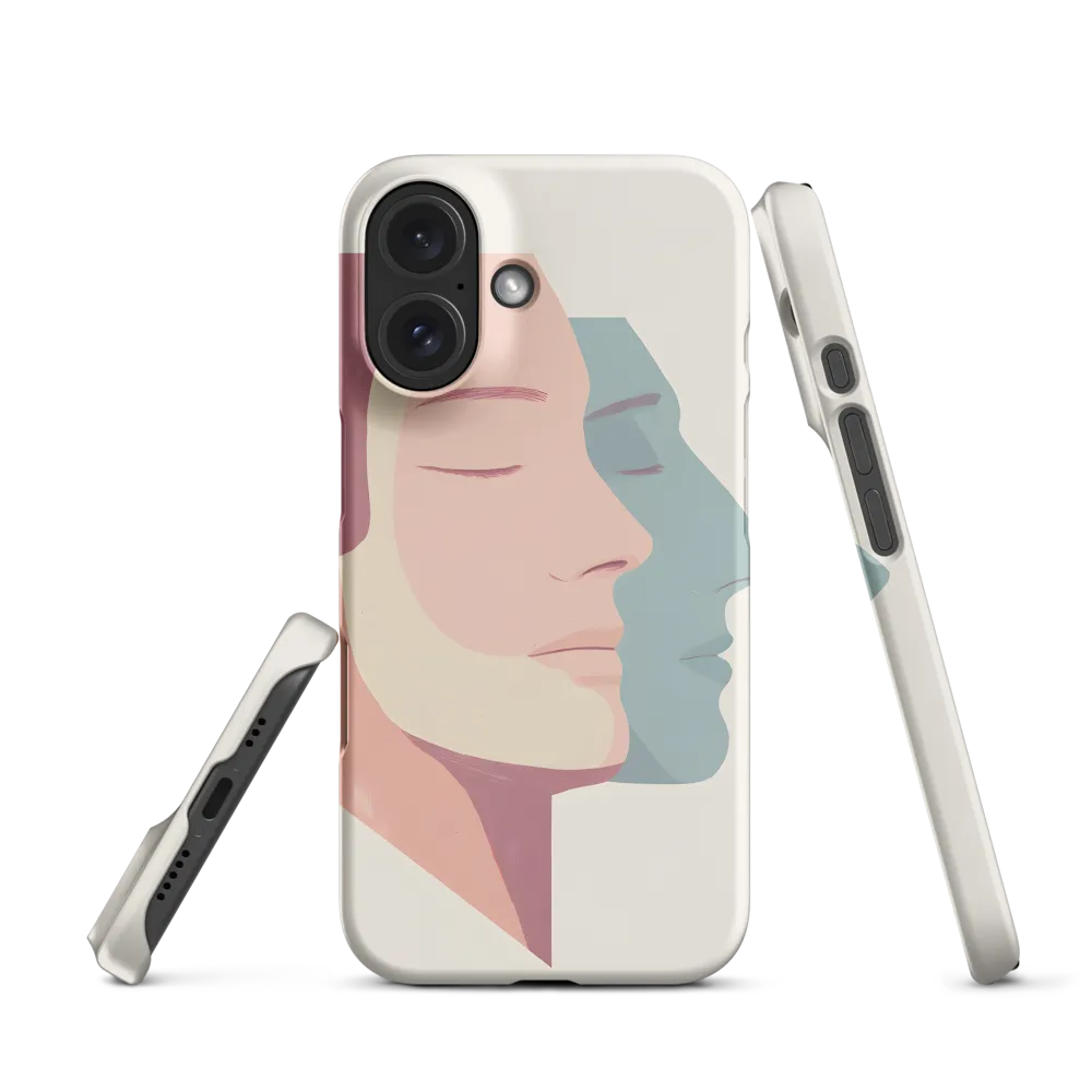 Dual Facets of Serenity | Phone Case |  16 | Snap Case | Matte