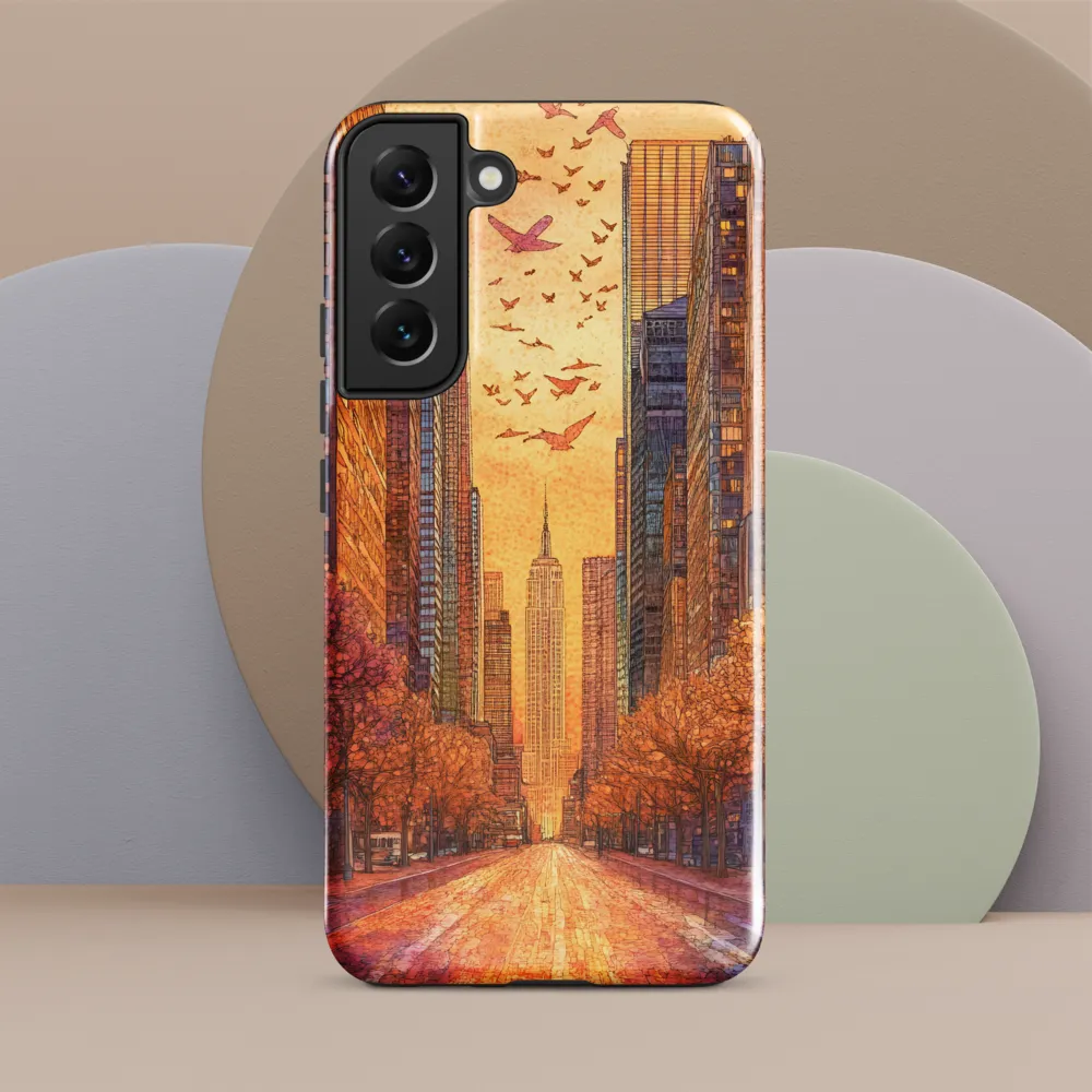 Urban Serenity at Dusk