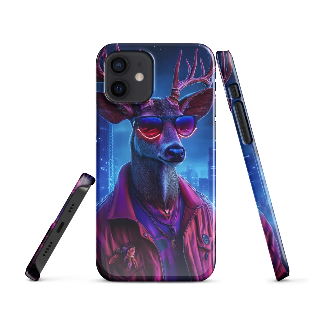 Urban Serenade: The Cool Deer | Phone Case |  12 | Snap Case | Glossy