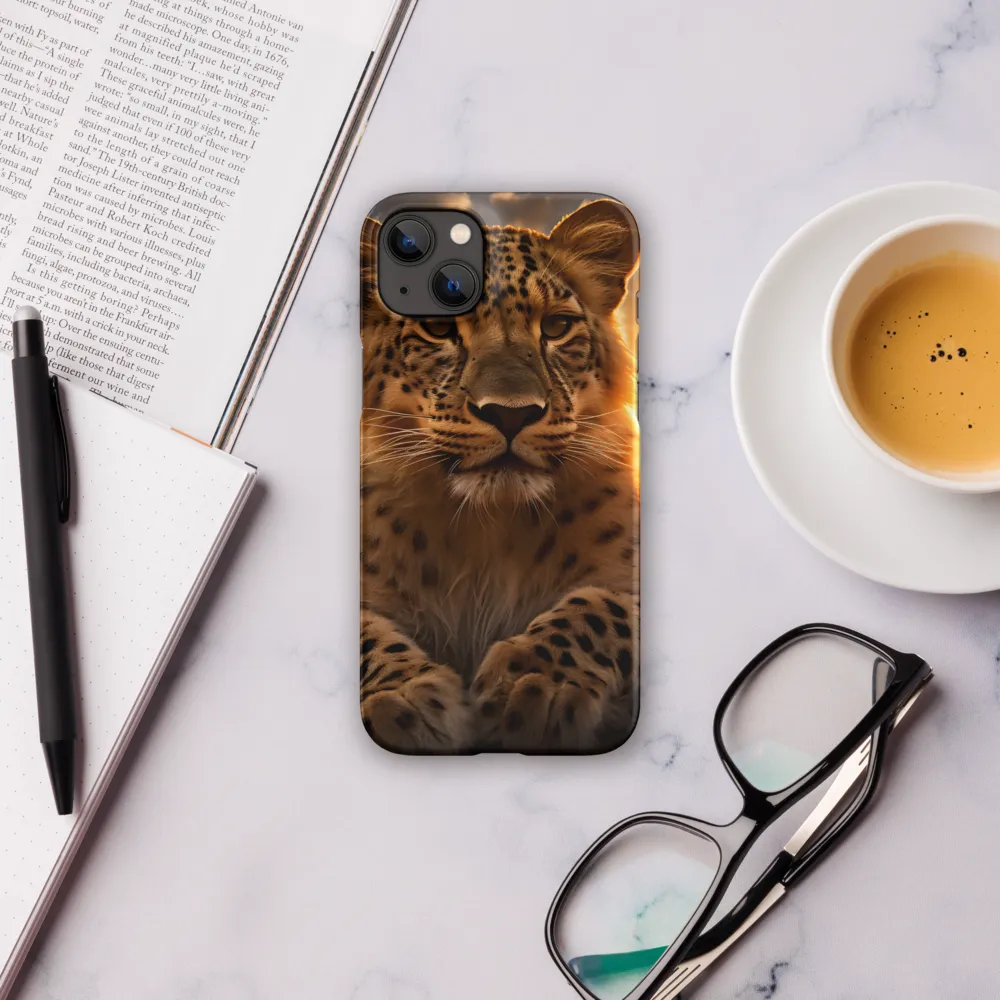 Regal Presence: The Leopard at Sunset