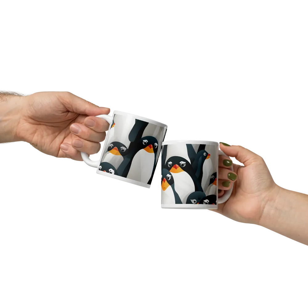 Penguin Parade | Mugs | Multiple Sizes & Colors