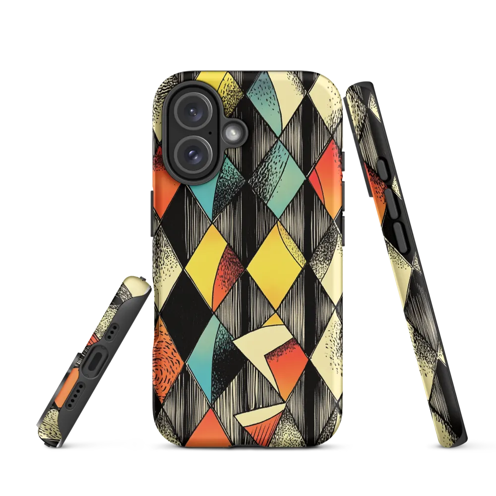 Dynamic Geometric Abstraction | Phone Case