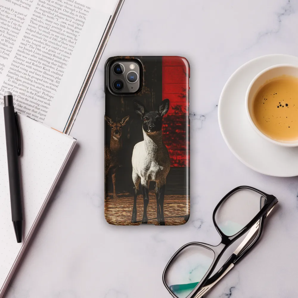 Reflections of Nature: A Deer Encounter | Phone Case |  11 Pro Max | Snap Case | Glossy