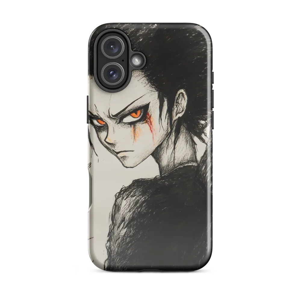 Fiery Defiance | Phone Case |  16 Plus | Tough Case | Glossy