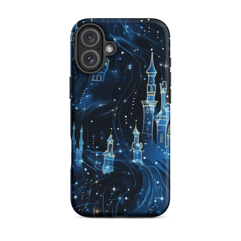 Dreamy Castles in a Starry Sky