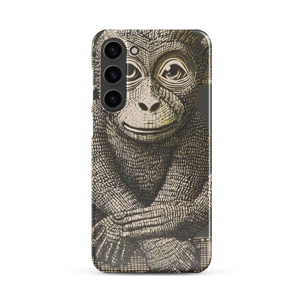 Intricate Primate Portrait