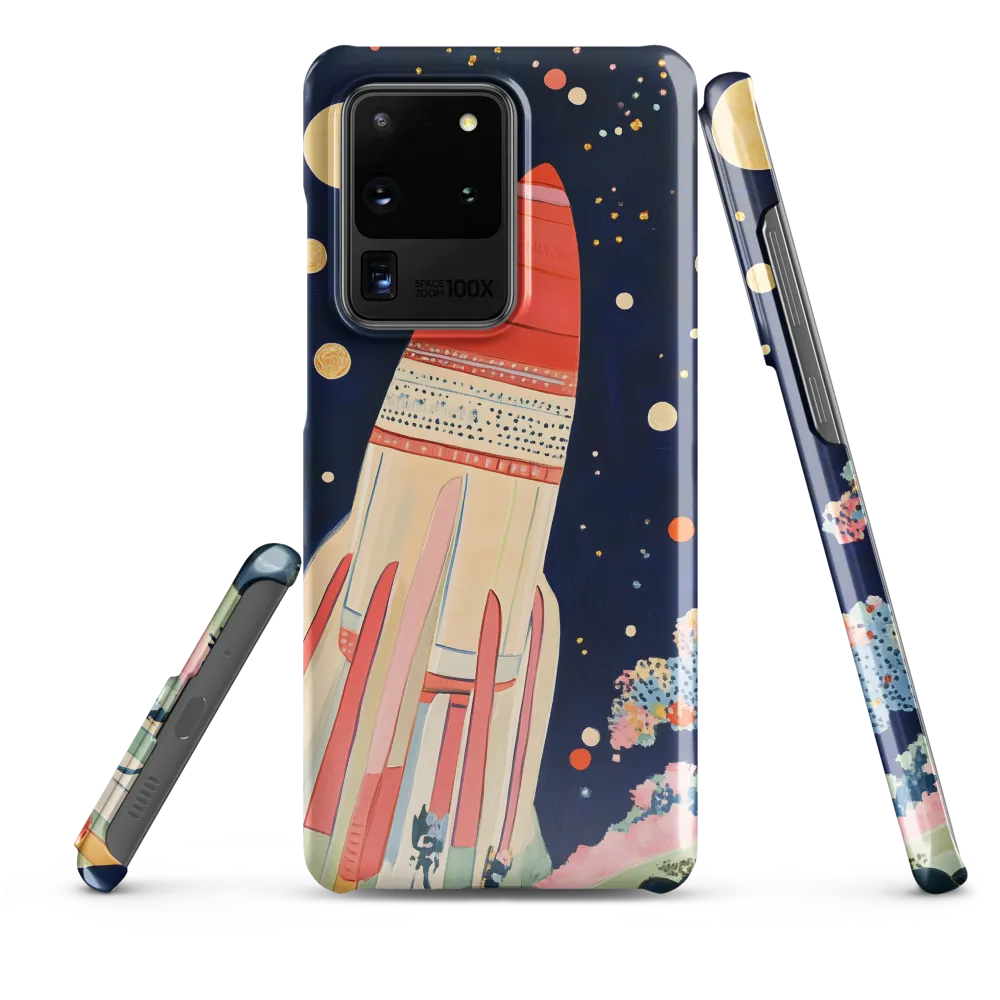Cosmic Dreams: The Rocket's Journey