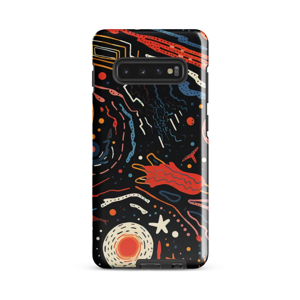 Cosmic Whimsy | Phone Case |  S10 Plus | Tough Case | Glossy