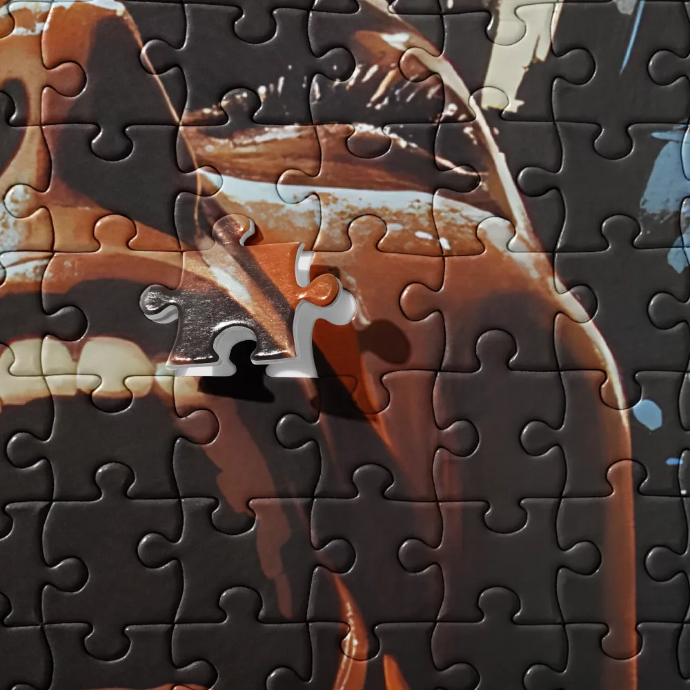 Raw Emotion: The Anguish Within | Jigsaw Puzzle | 252 pieces