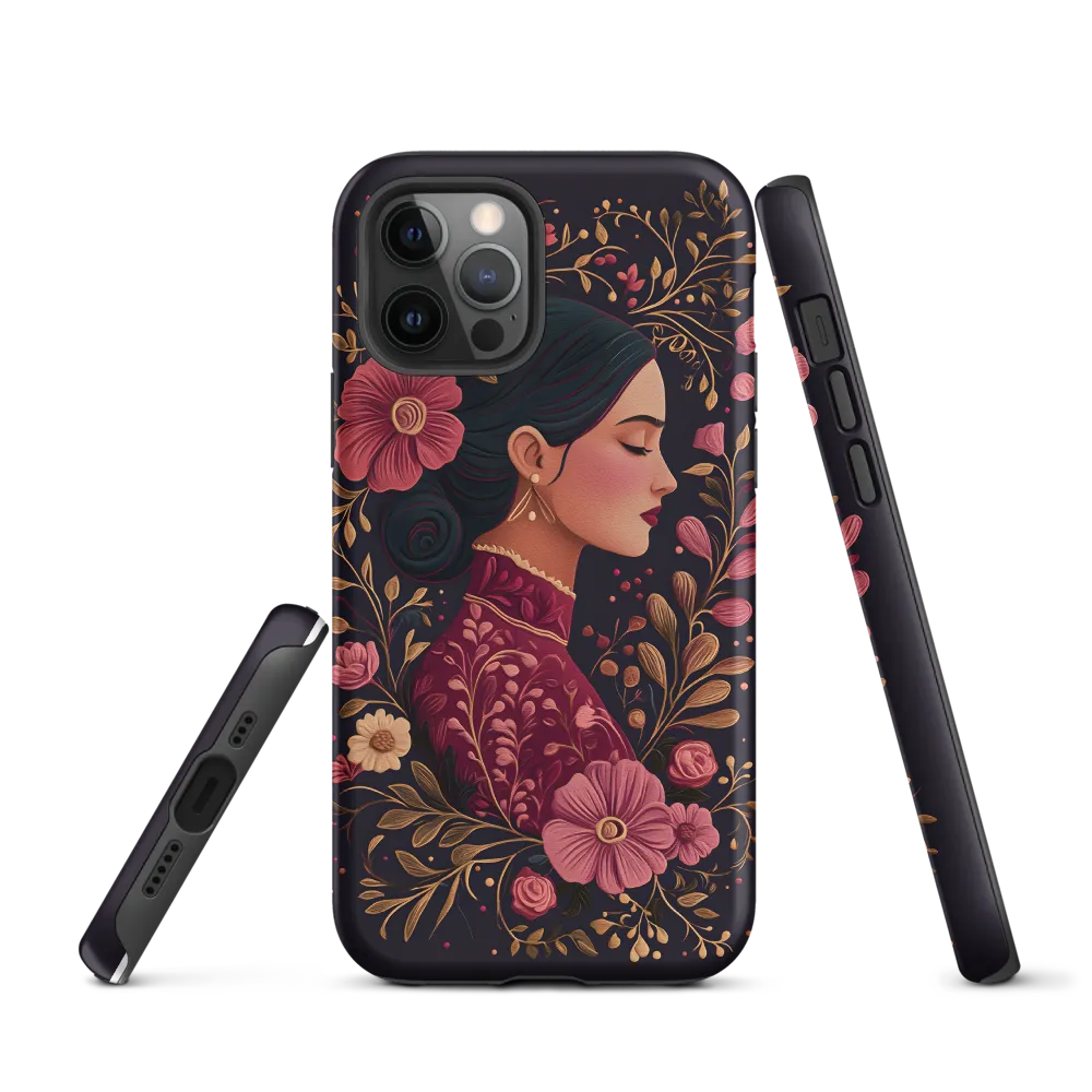 Portrait of Serenity | Phone Case |  12 Pro | Tough Case | Matte