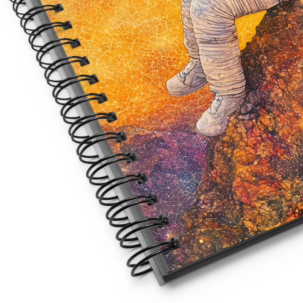 Cosmic Contemplation | Spiral Notebook