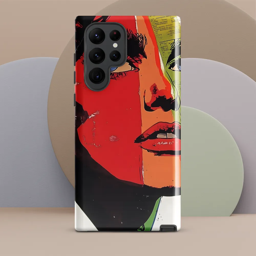 Vibrant Expressions: A Pop Art Portrait